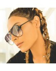 2019 nowa marka modowa projektant panie Pilot okulary kobiety mężczyźni gogle gradientowe okulary przeciwsłoneczne dla kobiet lu