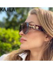 Owalne okulary przeciwsłoneczne damskie 2020New Arrival hurtownia modne metalowe skórzane dekoracyjne marka projektant okulary p