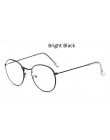 Modne oprawki do okularów klasyczne okrągłe damskie metalowe ramki optyczne okulary przezroczyste komputerowe owalne okulary do 