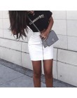 Seksowne spódnice damskie seksowna spódnica z wysokim stanem PU skóra jesień metalowa obręcz Zipper spódnica ołówkowa dopasowana