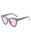 Moda okulary przeciwsłoneczne cat eye kobiety luksusowy gatunku projektanta rocznika okulary przeciwsłoneczne damskie okulary dl