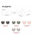 FUQIAN 2020 ponadgabarytowych okrągłe spolaryzowane okulary kobiety moda wielkie słońce okulary mężczyźni w stylu Vintage męskie