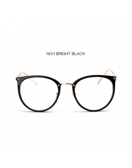 Okulary kalejdoskopowe przezroczyste damskie ramki stopień okulary ponadgabarytowe oprawki do okularów kocie oczy okulary z prze