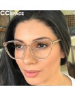 45376 kobiet kocie oko ramki okularów okulary optyczne moda metalowa rama okulary korekcyjne okulary komputerowe