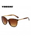 YOOSKE ponadgabarytowe okulary przeciwsłoneczne damskie luksusowe marki odcienie gradientowe okulary przeciwsłoneczne damskie Vi