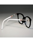 47892 kobiety kocie oko ramki okularów TR90 mężczyźni luksusowe style moda komputerowe okulary optyczne