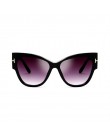 ZXWLYXGX 2019 moda okulary przeciwsłoneczne cat eye kobiety marka projektant luksusowe Sexy panie Gradient okulary kobieta UV400