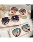 MS 2019 nowe diamentowe okulary przeciwsłoneczne damskie imitacje dżetów gradient UV400 damskie okulary przeciwsłoneczne