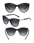 AOFLY marka projekt kocie oko spolaryzowane okulary kobiety polaryzacyjne okulary przeciwsłoneczne damskie odcienie gradientowe 