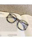 VWKTUUN okulary ramka okrągłe komputerowe okulary strzałka nit oczu ramki okularów dla mężczyzn kobiety cukierki kolor optyczne 