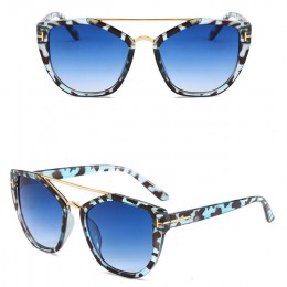Metalowe okulary przeciwsłoneczne damskie Vintage okulary przeciwsłoneczne Lady odcienie moda Punk okulary popularny trend Wrap 