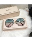 MS 2019 nowe diamentowe okulary przeciwsłoneczne damskie imitacje dżetów gradient UV400 damskie okulary przeciwsłoneczne
