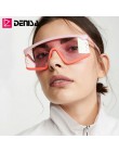 DENISA Fashion ponadgabarytowe okulary przeciwsłoneczne damskie 2019 marka projektant duże oprawki kwadratowe okulary przeciwsło