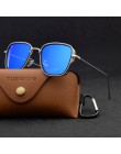 TUZENGYONG 2020 nowy Steampunk okulary moda mężczyzna kobiet marka projektant Vintage kwadratowa rama metalowa okulary UV400 oku