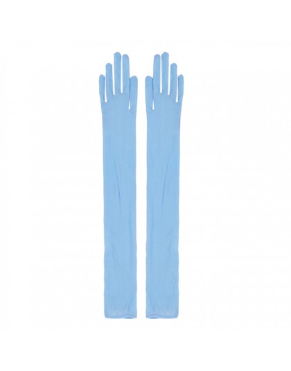 YiZYiF seksowne rękawiczki damskie gładkie Sheer Seamles długie rękawiczki rękawiczki do ochrony przed słońcem rękawiczki panny 