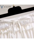 HXJJP białe czarne szyfonowe, letnie spodenki spódnica kobiety 2020 moda koreański wysokiej talii Tutu plisowana Mini spódnica s