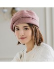 2019 nowy elegancki kobiety chusta Beret dla moda zima kobiet bawełna wełniane czapki czapka jesień 2019 Brand new kobiety jest 