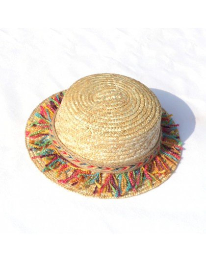 Lato rodzic-dziecko kapelusz przeciwsłoneczny stanie kobiet osłona przeciwsłoneczna kapelusz kokardka dla dziewczynek słomkowy k