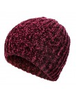 2020 nowy stylowy czapka zimowa materiał Chenille czapki zimowe dla kobiet ciepły czapka z dzianiny kobieta jesień czapki Lady H