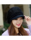 2018 Hot Mink i czapka z pomponem z futra lisa czapka zimowa kobiety kapelusz dziewczyna czapki z dzianiny skullies czapki brand