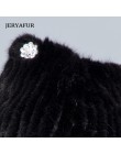 2019 kobiet w średnim wieku w zimie: mink fur damska dzianinowa dzianinowa czapka new fashion europejskie i amerykańskie czapki 