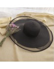 2019 nowe kapelusze przeciwsłoneczne dla kobiet dziewczynki szerokie rondo kapelusz słomiany z miękkim rondem lato czechy czapka