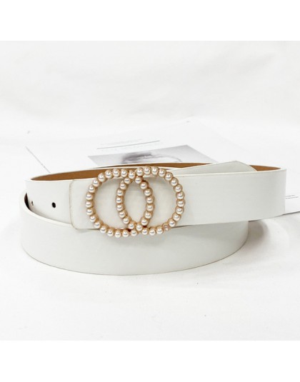 2020 modne paski dla kobiet talia perła pas cinturon mujer luksusowej marki ceinture femme sukienki kobieta dziewczyny panie cin