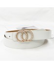 2020 modne paski dla kobiet talia perła pas cinturon mujer luksusowej marki ceinture femme sukienki kobieta dziewczyny panie cin