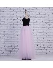 4 warstwy 100cm Maxi długa spódnica z tiulu elegancka księżniczka styl bajki Tutu spódnice damskie Vintage Bouffant Puffy modna 