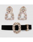 Girlgo 2019 Vintage kryształowy pas dla kobiet moda talia akcesoria do paska biżuteria do ciała luźna sukienka prezenty Ceinture