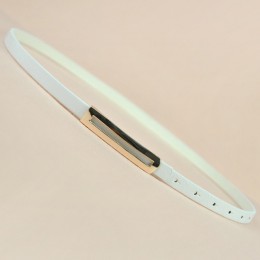 Luksusowa metalowa klamra cienki pasek dla kobiet klasyczny dziki minimalistyczny cienki pas biodrowy pas Cummerbund na akcesori