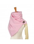 Szalik z kapturem szyi cieplej szalik szalik kobiety mężczyźni moda zimowa szaliki i bluza z kapturem przycisk pętli przez Couve