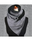Moda kobiety Soild Dot drukowanie przycisk miękki szal dorywczo ciepłe szaliki szale szalik kobiety Bufanda Mujer