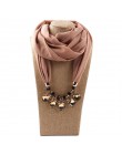 RUNMEIFA multi-style biżuteria oświadczenie naszyjnik ozdobny zwisający szal kobiety czechy szalik Foulard Femme akcesoria hidża