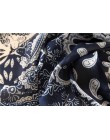 2017 moda kobiety 100% czysty jedwab szalik kobiet luksusowej marki druku Paisley Foulard szale i chusty okrycie plażowe SFN163