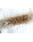 2019 100% naturalne zagęszczony królik wykończone futrem ubrania akcesoria prawdziwe futro paski na sweter płaszcz kaptur kapelu