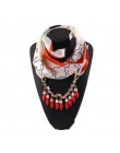 RUNMEIFA multi-style dekoracyjna biżuteria naszyjnik wisiorek szal szyfonowy kobiety Foulard Femme akcesoria hidżab darmowa wysy