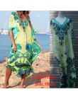 Sukienka plażowa Sarong Cover-up stroje kąpielowe Bobe de Plage Pareo plaża Cape tunika okrycie na kostium kąpielowy Saida de Pr