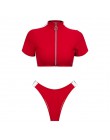 Bikinx sportowy strój kąpielowy strój kąpielowy dla kobiet seksowne stringi bikini 2020 kąpiących Push up strój kąpielowy kobiet