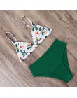 RUUHEE Bikini 2019 stroje kąpielowe kobiety strój kąpielowy Bikini wysokie w talii Push Up kostium kąpielowy kobiety Bikini Mail