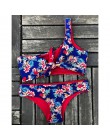 2020 Sexy strój kąpielowy na szyję Bikini kobiety strój kąpielowy stroje kąpielowe Push Up Bikini brazylijskie Bikini Set Maillo