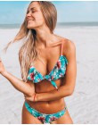 2020 Sexy strój kąpielowy na szyję Bikini kobiety strój kąpielowy stroje kąpielowe Push Up Bikini brazylijskie Bikini Set Maillo