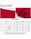 MissyChilli Red off shoulder wzburzyć bandaż mini sukienka kobiety bodycon backless sznurowana sukienka lato elegancki seksowny 