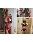 Bandeau strój kąpielowy push up klamra stroje kąpielowe kobiety wysoka talia bikini 2019 sportowy strój kąpielowy letnie kąpiący