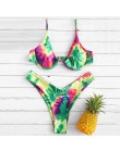 ZAFUL Bikini Tie barwnik fiszbiny wysokie nogi Bikini Set paski Spaghetti strój kąpielowy estetyczne Sexy strój kąpielowy kobiet