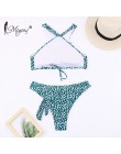 Miyouj String Bikini Set Bandeau Biquinis Feminino bandażowy strój kąpielowy strój kąpielowy dla kobiet String Bikini kobieta 20