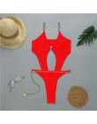 Sexy ring bikini set strój kąpielowy z wysokim stanem kobiety push up kostium kąpielowy głęboki dekolt biały kostium kąpielowy d