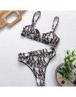 OMKAGI stroje kąpielowe damskie Bikini Micro 2020 Sexy Push Up strój kąpielowy Leopard Bikini zestaw strój kąpielowy pływanie Ma