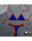 In-x seksowne bikini mikro zestaw 2020 Neon zielony kostium kąpielowy damski trójkąt stroje kąpielowe kobiety lato mini strój ką