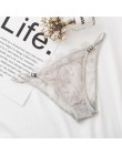 2019 jesienna kobieta seksowne majtki wygodne majtki jednokolorowe seksowne koronkowe regulowane niskiej talii bielizna dziewczę